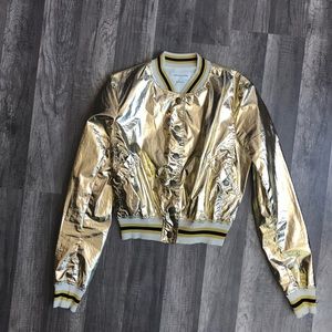 Isabel Marant Etoile gold jacket